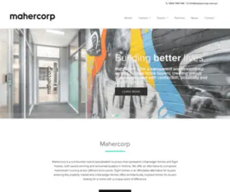 Mahercorp.com.au(Inspired) Screenshot