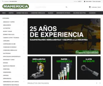 Maheroca.com(Herramientas) Screenshot