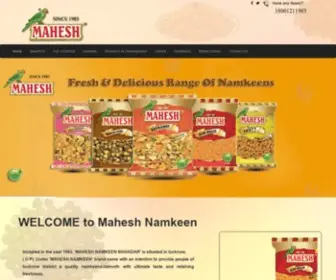 Maheshnamkeen.com(Maheshnamkeen) Screenshot