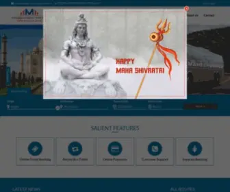 Maheshwaramtravels.com(Maheshwaram Travels) Screenshot