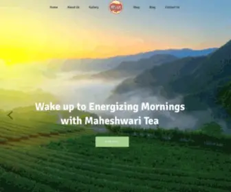 Maheshwaritea.com(Maheshwari Tea) Screenshot