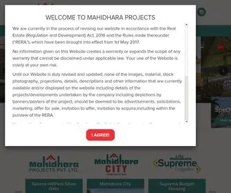 Mahidharaprojects.com(Mahidhara Projects) Screenshot