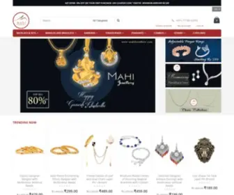 Mahijewellery.com(Buy Fashion Jewellery Online in India) Screenshot