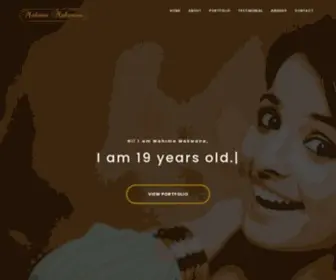 Mahimamakwana.com(Mahima Makwana) Screenshot