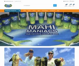 Mahimaniacs.com(Our Online Shop) Screenshot