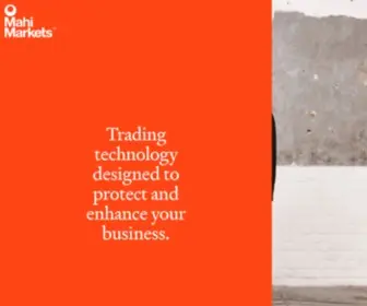 Mahimarkets.com(Smart cross asset trading technology) Screenshot