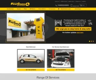 Mahindrafirstchoiceservices.com( Best) Screenshot