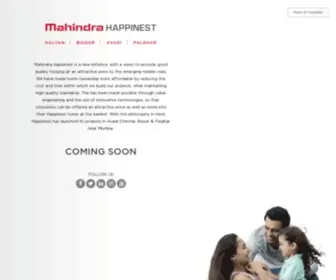 Mahindrahappinest.com(1BHK, 2BHK Flats in Kalyan, Boisar, Avadi, Palghar) Screenshot