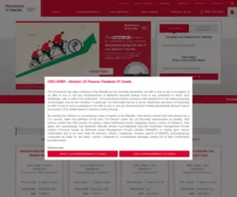 Mahindramutualfund.com(Mahindra Manulife Mutual Fund) Screenshot