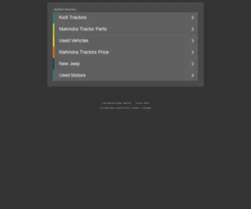 Mahindraprice.in(Mahindra Cars in India) Screenshot