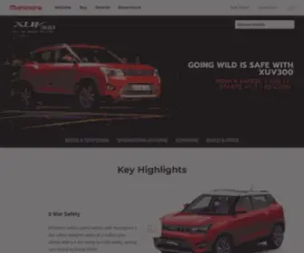 Mahindraxuv300.com(Mahindra XUV300 Price) Screenshot