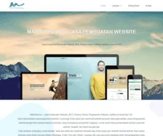 Mahirtechno.com(Jasa Pembuatan Website Profesional dan Berkualitas) Screenshot