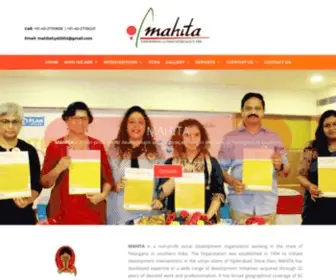 Mahita.org(Empowering Communities since 1994) Screenshot