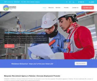 MahJabeenoep.com(Overseas Employment Promoter) Screenshot