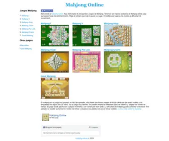 MahJong-Online.es(Mahjong Online) Screenshot