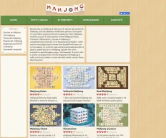 MahJong.it(Giochi Mahjong) Screenshot