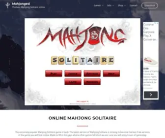 MahJonged.com(Free Online Mahjong Games) Screenshot