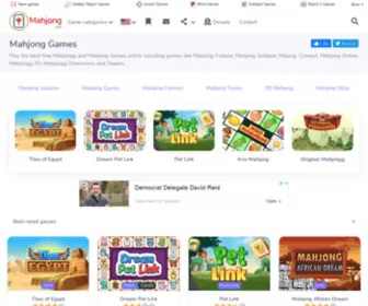MahJonggry.com(Mahjong Games) Screenshot