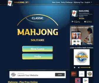 MahJongonline365.com(Mahjong Solitaire Classic) Screenshot