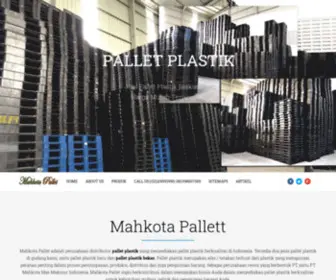 Mahkotapallet.com(Pallet Plastik) Screenshot