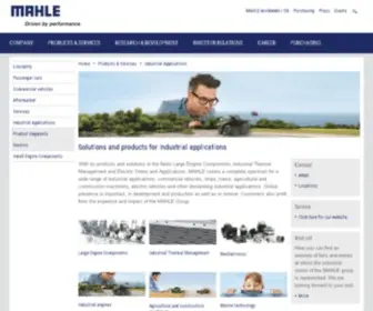 Mahle-Industrialfiltration.com(mahle industrialfiltration) Screenshot