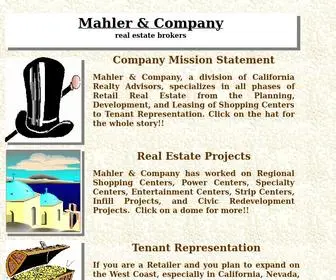 Mahler-Company.com(Mahler & Company) Screenshot