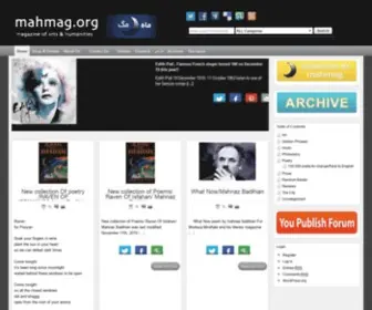 Mahmag.org(Home was last modified) Screenshot