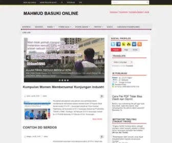 Mahmudbasuki.com(MAHMUD BASUKI ONLINE) Screenshot