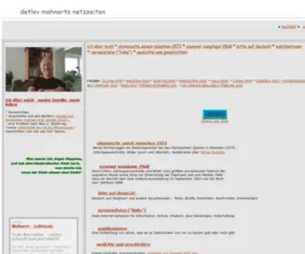 Mahnert-Online.de(Deutsch) Screenshot