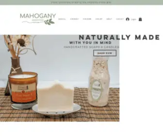 Mahoganyessentials.com(Mahogany Essentials) Screenshot