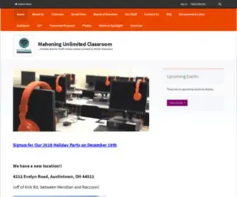 Mahoningunlimited.org(Mahoning Unlimited Classroom) Screenshot