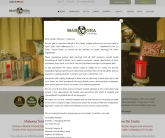 Mahoora.lk(Mahoora Tented Safari Camps Sri Lanka) Screenshot