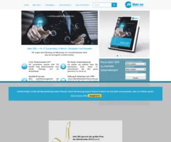 Mahr-EDV.de(Mahr EDV ist Ihr IT Systemhaus für professionelle EDV Dienstleistungen) Screenshot
