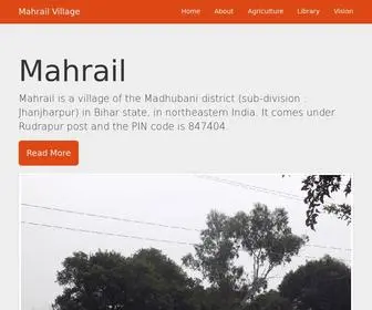 Mahrail.com(Mahrail Village) Screenshot