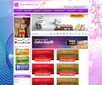 Mahserokey.com(Okey Oyna) Screenshot