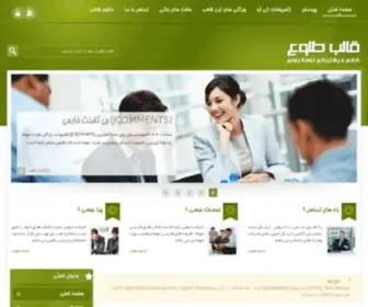 Mahsoft.ir(Portfolio template ZT Guan) Screenshot