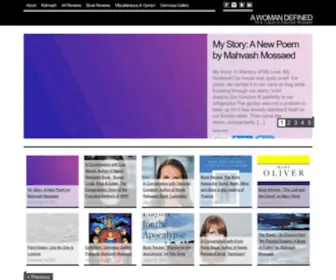 Mahvashmossaed.com(A Woman Defined) Screenshot