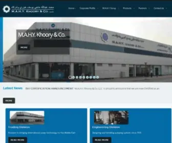 Mahykhoory.com(Water Pumping) Screenshot