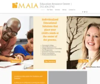 Maiaeducation.com(MAIA Education Resource Center) Screenshot