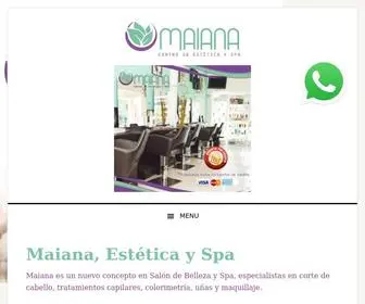 Maiana.mx(Estética) Screenshot