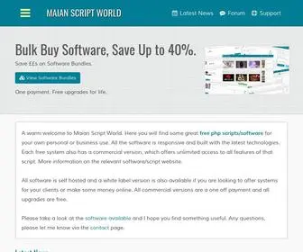 Maianscriptworld.co.uk(MSWorld) Screenshot