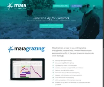 Maiatechnology.com.au(Maiagrazing) Screenshot
