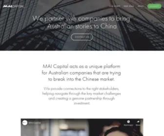 Maicapital.com(MAI Capital) Screenshot