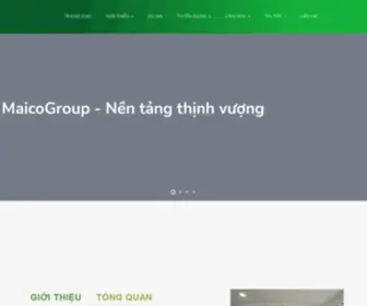 Maicogroup.com(Trang chủ) Screenshot