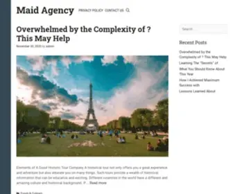 Maid-Agency.info(保源僱傭中心) Screenshot