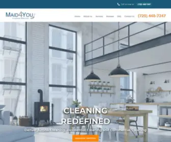 Maid4Yourcity.com(House Cleaning Service in Denver) Screenshot