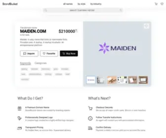 Maiden.com(Maiden) Screenshot