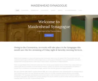 Maidenheadsynagogue.org.uk(Maidenhead Synagogue) Screenshot