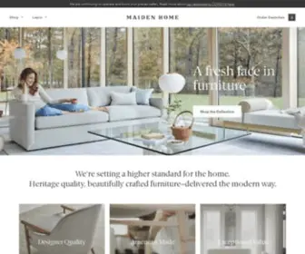 Maidenhome.com(Maiden Home) Screenshot