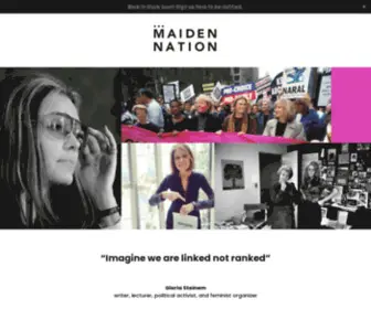 Maidennation.com(Maiden Nation) Screenshot